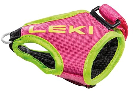 LEKI Shark Frame Strap, neonpink-Neonyellow, S-M-L