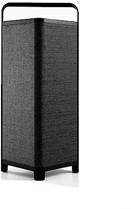 Escape P6 Air Outdoor/Garten Lautsprecher (IPX4 wetterfest, Bluetooth, AirPlay, Google Cast, kabellos, 16h Akkulaufzeit, Multiroom, 60 Watt) Schwarz