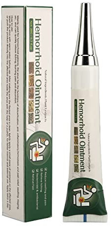 2 Packungen Hämorrhoiden-Creme, Natürlich und Sicher Juckreiz, Schwellungen, Sanfter Kräuterschutz, Anus-Hämorrhoiden-Behandlungscreme für Hämorrhoiden, Fissuren, Schnelle