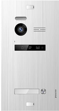 Balter EVO-HD Video Türsprechanlage Zusatz Tüstation, Video Türklingel mit Kamera,1 Familienhaus Klingel, Full HD-Kamera, 2 Draht Bus, Gegensprechanlage mit 175° Weitwinkel