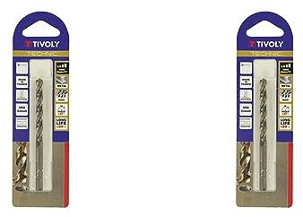 Tivoly 11468520500 Foret Métal Cobalt Technic Gradué, Bronze (Lot de 2)