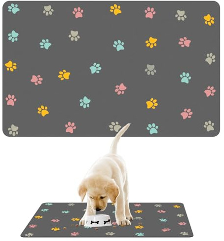 Alfombra Alimentación para Perros y Gatos 60x40cm