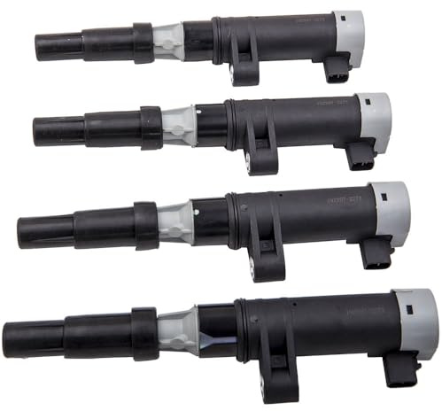 maXpeedingrods 4 bobine di accensione per Dacia Duster Logan Renault Clio Megane Scenic Laguna 1.6 2.0