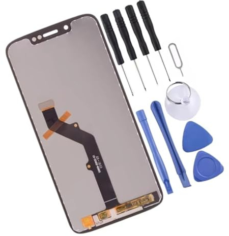 Javoryxh Montaje De Digitalizador con Pantalla Táctil LCD para Reemplazo del Modelo G7 Play para Reparación Dispositivos Móviles Reemplazo del Digitalizador Pantalla
