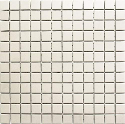 Mosaik Fliese Keramik hellbeige unglasiert rutschsicher Duschtasse Bodenfliese Badfliese Anti Slip - MOS18B-1211-R10