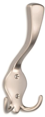 1 Kleiderhaken/Garderobenhaken Haken für Garderobe Siro Camar 703/ZN4 matt vernickelt