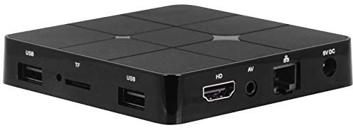 Trevi Ip 360 S8 Smart Tv Internet Box 4K, Sistema Operativo Android 7, Quad Core, Ram 2Gb, Rom 16Gb, Extension Display, Bluetooth, Usb, Mouse Wireless Senza Fili, Telecomando