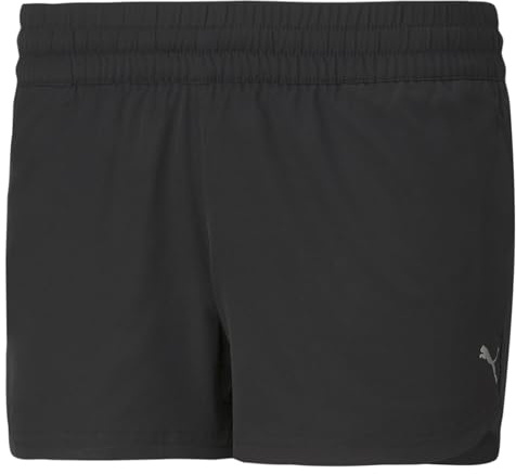 PUMA Damen Performance Woven 3` W Shorts, Puma Black, M EU
