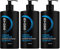 SYOSS Shampoo Intense Volume Leichtes Volumen Shampoo (3x 440 ml), Haarshampoo für feines, plattes Haar, spendet bis zu 48 h langanhaltendes Volumen, Formel mit 3% Kollagen-Lift-Komplex