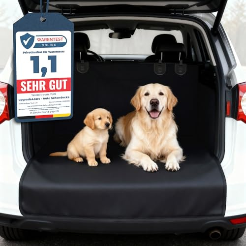 Upgrade4cars Telo Bagagliaio Auto per Cani Universale Impermeabile e Antiscivolo con Protezione Laterale e Paraurti Durevole Accessori Cane