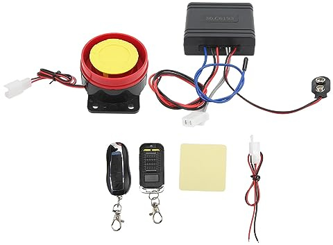 Yinhing Mo Torcycle Alarm System With Vibration Feature Theft Security Solution for Scooters And Bikes Enhanced for Riders And Vehicles