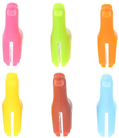 HEMOTON Alpaka Glasmarkierer 6Er Set - Silikon Wein Glasmarker Für Zuhause Und Party Tierförmige Weinglas Anhänger Für Cocktails Und Biergläser