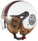 EOLE Jethelm NEW STANDARD Weiß & Rot – ECE R 22.06 zugelassen – Größe M (57-58cm) – ABS-Schale