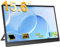 Newsoul Portable Monitor 15.6 Extrander Zweitbildschirm für Laptop mit Mini HDMI/USB Typ C/Dual-Lautsprecher/VESA/Smart Bracket FHD 1080p IPS Mattbildschirm Augenschonend für PC/Telefon/Switch/Xbo