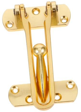 HOLIDYOYO Cerradura de Refuerzo para Puerta Interior Metálica Pestillo Seguro Resistente para Protección Infantil y Instalación para Seguridad