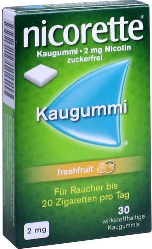 Nicorette Kaugummi Freshfr. 2mg 30 Stk