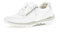 Gabor Damen Low-Top Sneaker, Frauen Halbschuhe,Wechselfußbett,Women's,Ladies,Halbschuhe,straßenschuhe,Sportschuhe,Weiss/Silber,38 EU / 5 UK