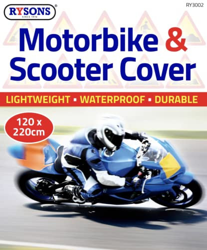 Waterproof Cover for Motorbike/Bike/Cycle/Scooter Lightweight Durable