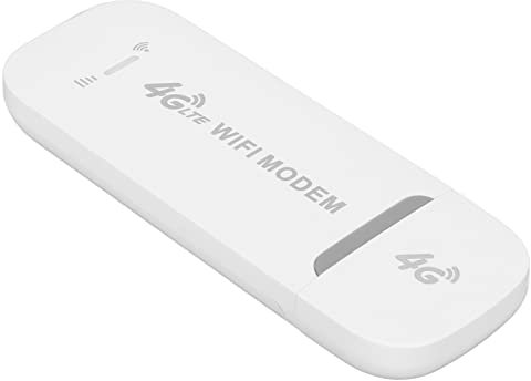 Adaptador WiFi USB, Adaptador de Red de Módem WiFi Inalámbrico 2.4G para PC Portátil, Dongle WiFi USB 4G LTE, 150 Mbps, Compatible con 10 Usuarios, para Win11/10/7/8/8.1/XP, OS X