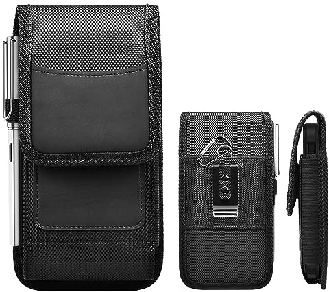 Borsa Porta Cellulare, XXL Porta Cellulare Da Cintura Fondina Porta Cellulare Borsello Da Cintura Uomo Custodia Cellulare Per I Modelli Di Telefono Cellulare Di Dimensioni Inferiori A 7 Pollici