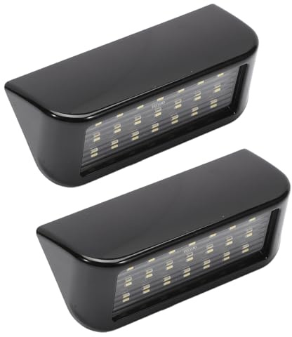 Attisfiera LED-belysning för registreringsskylt för Expert Partner Berlingo Dispatch Vivaro Monospace Proace LED registreringsskyltbelysning