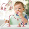 Baby Beißspielzeug, Hochstuhl Saugbeißer Spielzeug, Baby Beißspielzeug Relief mit sensorischen Spielzeug Texturen für Babys & Kleinkinder 0-2+ Jahre