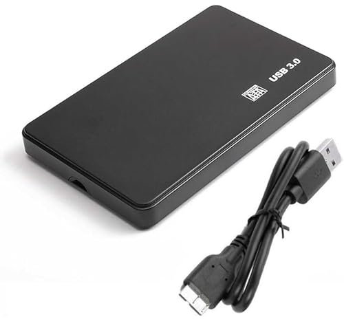 OPAX51 Disco Duro Externo de 500GB HDD Portátil USB 3.0 Alta Velocidad SATA Compatible con Todos los sitemas televisiones y Consolas Incluye Disco 500GB Carcasa USB 3.0 Y Cable Todo montado 51HDD500