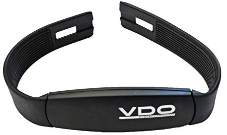 VDO 6604 - Sensore cardiofrequenzimetro ANT+ digitale, compatibile con Wahoo Roam