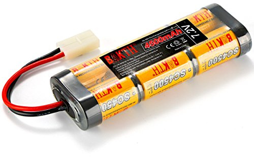 BAKTH NiMH RC Battery Racing Pack for Model Making Cars, Plane, Robot (Toy), High Performance RC Battery Pack + Coaster as a Gift