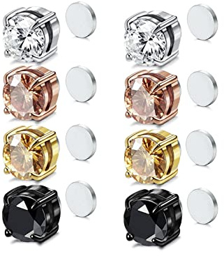 Atheniz Magnetology Lymphvity Germanium Earrings Metiz Lymphvity Magnetherapy Earrings for Women Men,Non Piercing Acupressure Earrings Magnetic Lymph Detox Earring