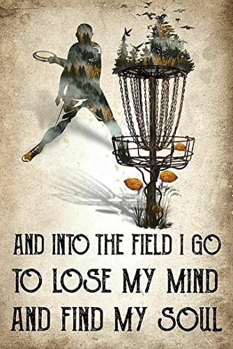 Jigsaw Puzzles 1000 Pieces for Adults Disc Golf Lose My Mind Poster Disc Golf Lose My Mind