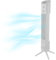 Grunkel Ventilador de torre TF-324BL con potencia: 45W - 3 velocidades - Oscilación 90° y Temporizador de 2h silencioso y ideal para habitación o dormitorio (Blanco)