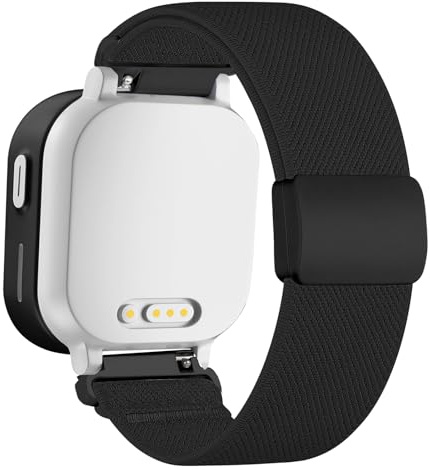 chinbersky Nylon Elastische Armband kompatibel mit Xplora X6 Play/Anio 6 Armband, Kids Smartwatch Weicher, Atmungsaktiver Nylon Stoff mit Magnetisch für Jungen und Mädchen für Xplora X6/X6Pro/Anio 6