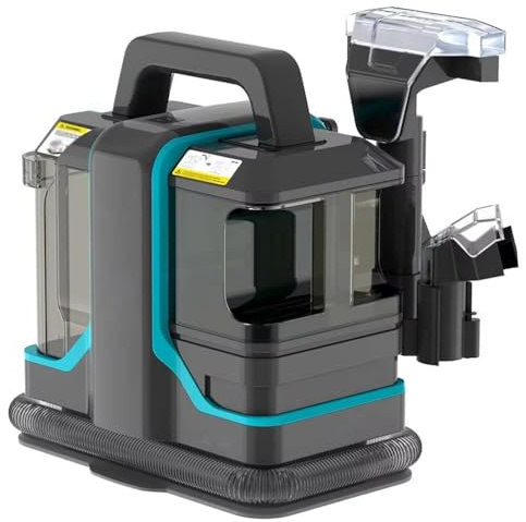 Spot Cleaner - Macchina portatile per la pulizia profonda delle macchie con design a doppio serbatoio per tappeti, scale, tappezzeria e animali domestici