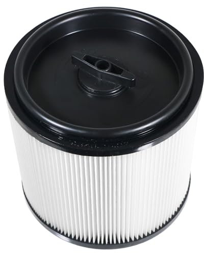 SPARES2GO Wet & Dry Cartridge Filter for Guild 8815785 GWD30 8642240 GWD30P 16L 30L Vacuum Cleaner