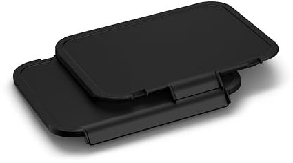 Tefal OptiGrill Zubehör Plancha-Platten, für Tefal OptiGrill 2in1 und 4in1, zum Grillen von empfindlichen Speisen, aus antihaftbeschichtetem Aluminiumdruckguss, Schwarz, XA733810