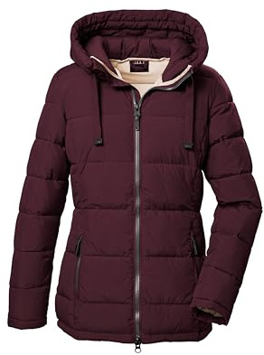 G.I.G.A. DX Damen Steppjacke mit Kapuze GW 68 WMN QLTD JCKT, brombeere, 44, 42390-000