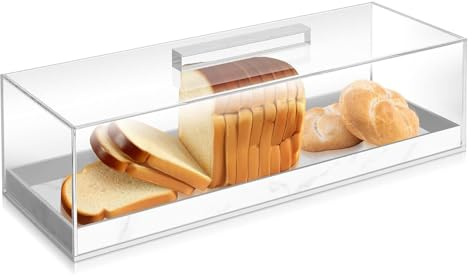 Rektangulär Kakfat, Kakfat, Serveringsfat i Akryl med Lock, Genomskinlig Desserthållare, Matförvaring för Konditorivaror, Dessertställ