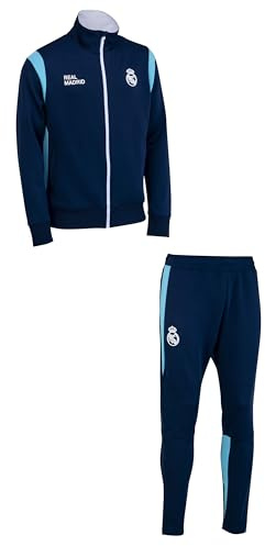 Real Madrid Tuta fit Real – Collezione ufficiale calcio – Taglia 8 anni