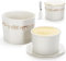 Happy Fox Ceramic Butter Dish with lid, 9.9oz/280g French Butter Crock with Water, Ceramic Knife, Large Butter Holder for Butter Storage & Kitchen Decor (White)