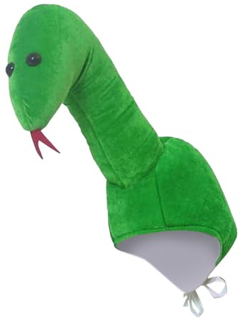 Snake Costume Hat - Cute Plush Snake Cosplay Hat Animal Headgear - Chinese New Year, New Year Costume Accessories For Adults And Children