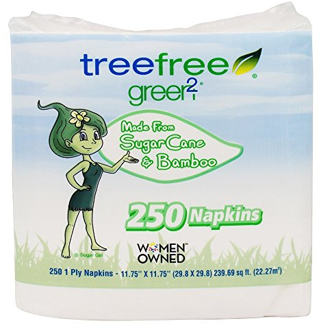 Green2 Paper Napkins - Case of 16-250 Count