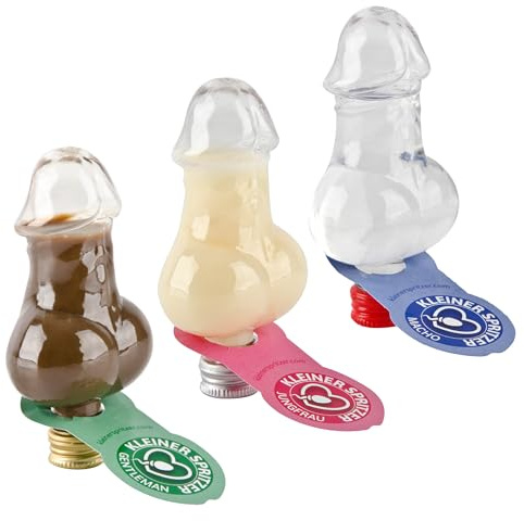 KLEINER SPRITZER Triple Box 3 x 50 mL 15% Vol. - 150 ml - weiße Schoklade-Orange, dunkle Schokolade-Minze, Wodka-E Liköre