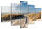 kostenfreier-Bilderversand-in-Deutschland 200 x 100 cm Bild auf Leinwand Ostsee Nordsee Düne 6310-VKF deutsche Marke und Lager - fertig gerahmt, Exklusive Markenware von Visario