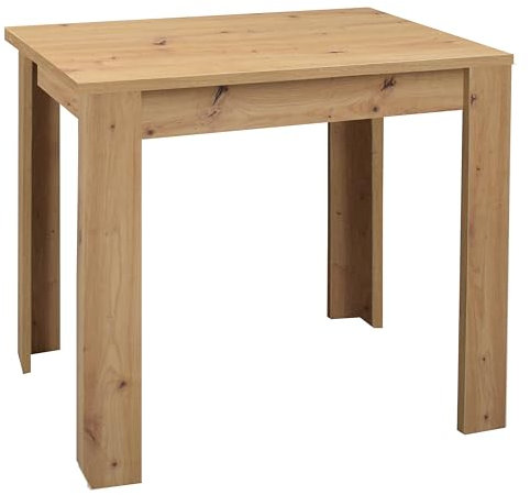 DEINE TANTE EMMA 0561_80x60 Esstisch Flix Küchentisch ausziehbar auf ca. 120 cm Asteiche Nb. 80x60 cm