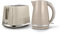 Tower Solitaire Kitchen Set, 1.5L Rapid Boil Kettle & 2 Slice Toaster, Latte and Chrome Accents, T10075MSH, T20082MSH