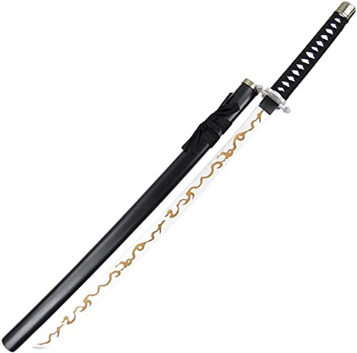 PCZWAS Espada de Madera cos al Anime Rendimiento de Equipos de Arma Cuchillo de Madera, bokken, Katana-B||100CM