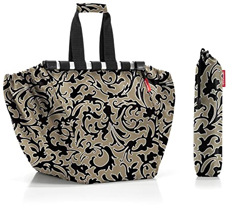 reisenthel easyshoppingbag mångsidig shoppingväska i praktisk design för att rulla ihop, couleur: baroque marmor, Baroque marmor, Einheitsgröße