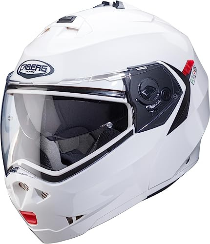 CABERG Helmet Duke X White Metal M