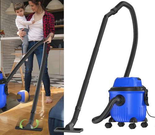 Wet & Dry Vacuum Cleaner 15L 3800W 20kpa 3 In 1 Blower Cleaning Portable Vacuum, Container: 15 Litre, Suction Hose: 1.5m, incl. HEPA filter, Floor Brush and Crevice Nozzle